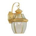 Livex Lighting Polished Brass Wall Lantern 2151-02